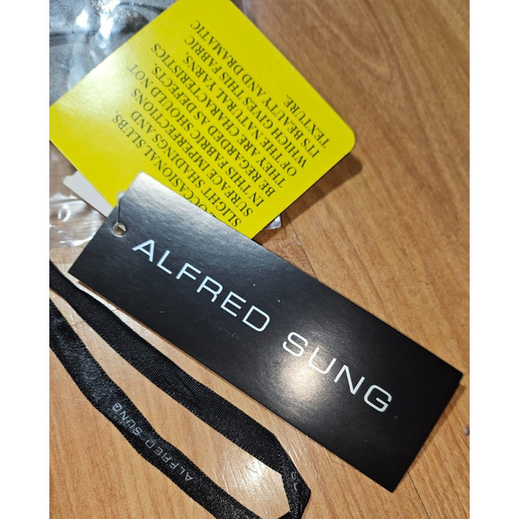 NEW Alfred Sung Women’s Dress w/ Matching Belt + Clutch Size 6 Color Quarry - Picture 7 of 16